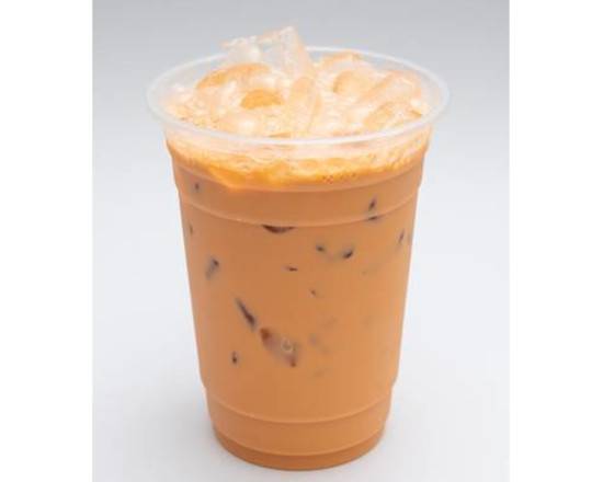 Order Thai Iced Tea food online from Dawn Donuts store, League City on bringmethat.com