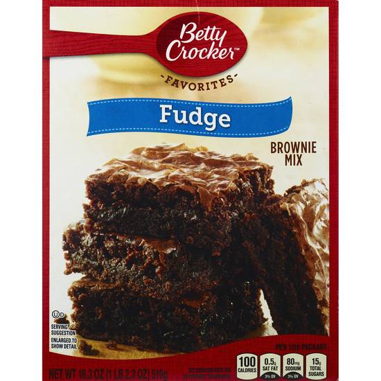 Order Betty Crocker Fudge Brownie Mix, 10.25 OZ food online from CVS store, LA QUINTA on bringmethat.com