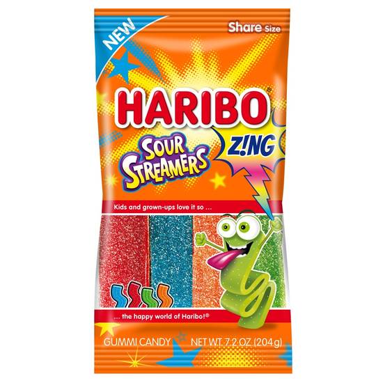 Order Haribo Z!NG Sour Streamers, 7.2 OZ food online from Cvs store, HAMMOND on bringmethat.com