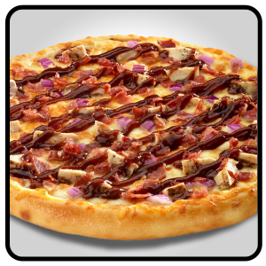 Order BBQ Chicken Pizza food online from Belly Busters store, Plymouth on bringmethat.com