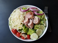 Order Chef Salad food online from Randy's Pizza store, Durham on bringmethat.com