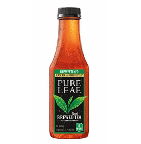 Order Lipton Pure Leaf Tea - Unsweetened food online from IV Deli Mart store, Goleta on bringmethat.com