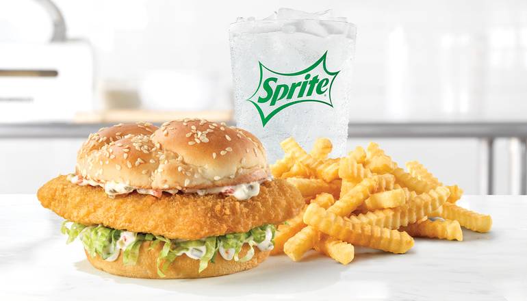 Order Crispy Fish Sandwich food online from Arby's store, Butler on bringmethat.com