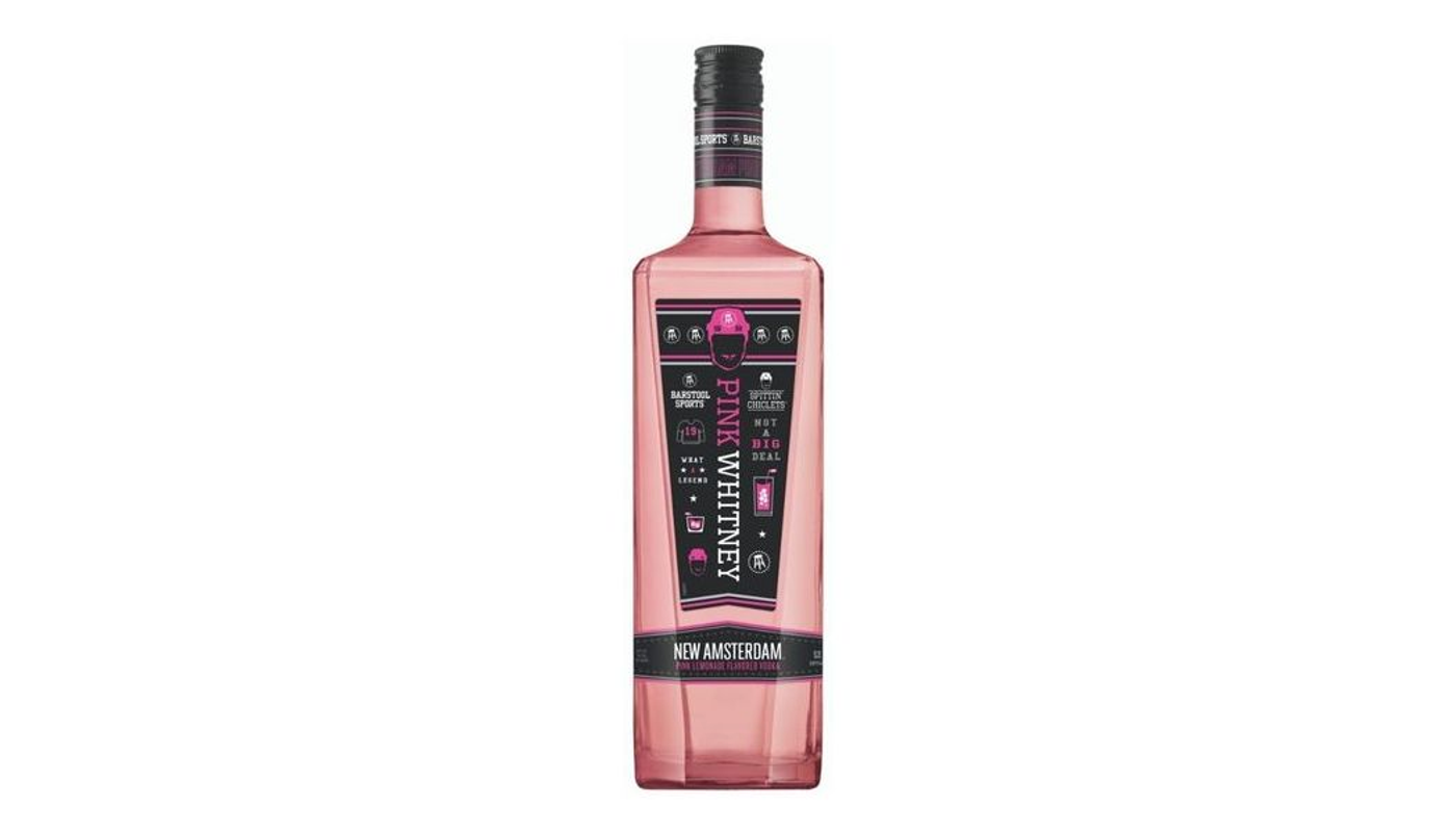 Order New Amsterdam Pink Whitney 750mL food online from Oceanview Liquor store, Hermosa Beach on bringmethat.com