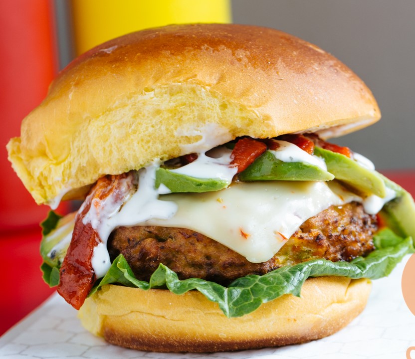Order Build Your Own Veggie Burger food online from Spot Gourmet Burgers store, Philadelphia on bringmethat.com