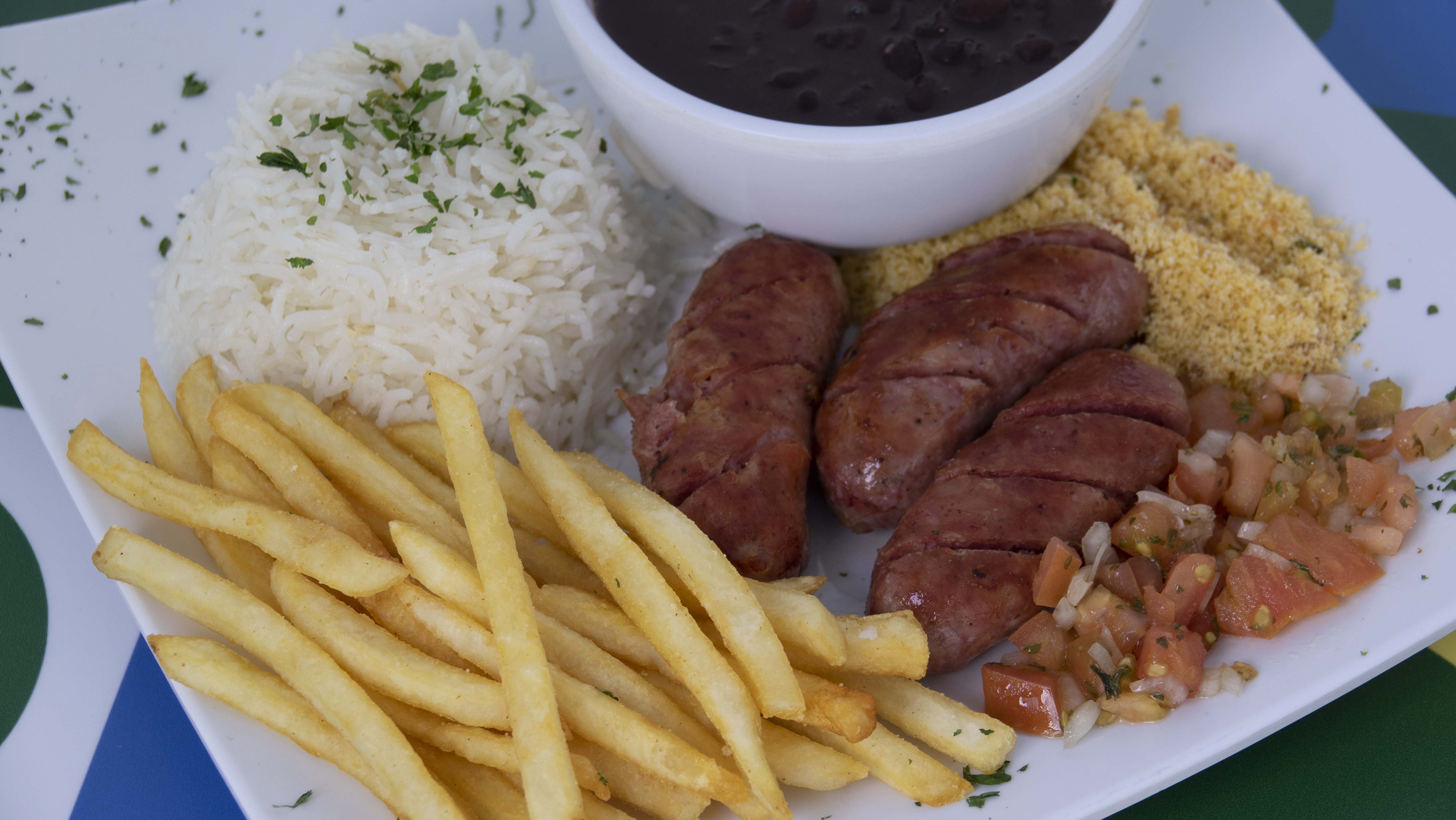 Order 305. Linguica Toscana Combo Plate  food online from Brazilian Plate House store, Torrance on bringmethat.com