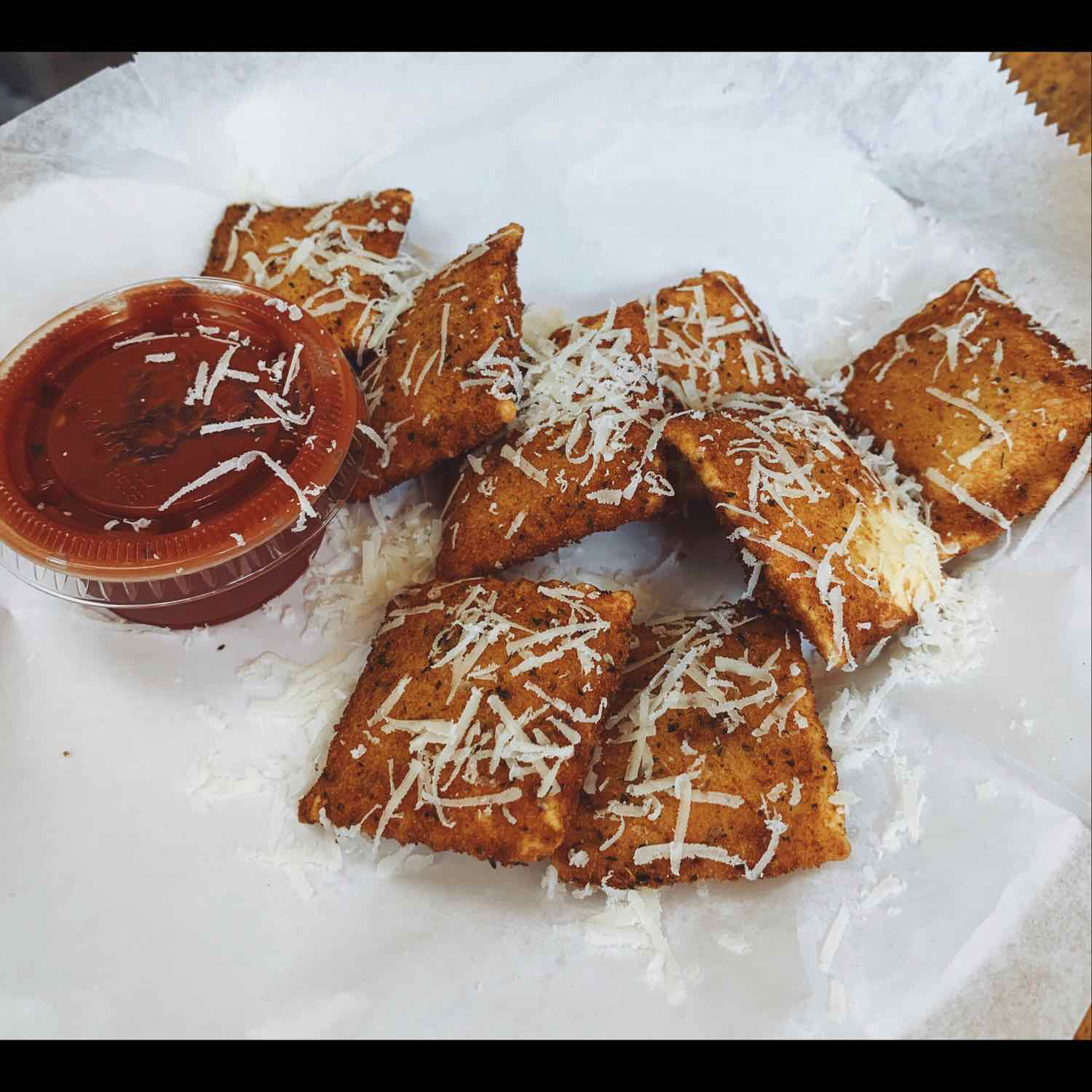 Order Fried Ravioli food online from Pizza Donisi store, Louisville on bringmethat.com