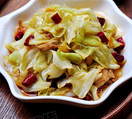 Order Fried Cabbage with Chili炝炒莲白 food online from Frice store, Riverside on bringmethat.com