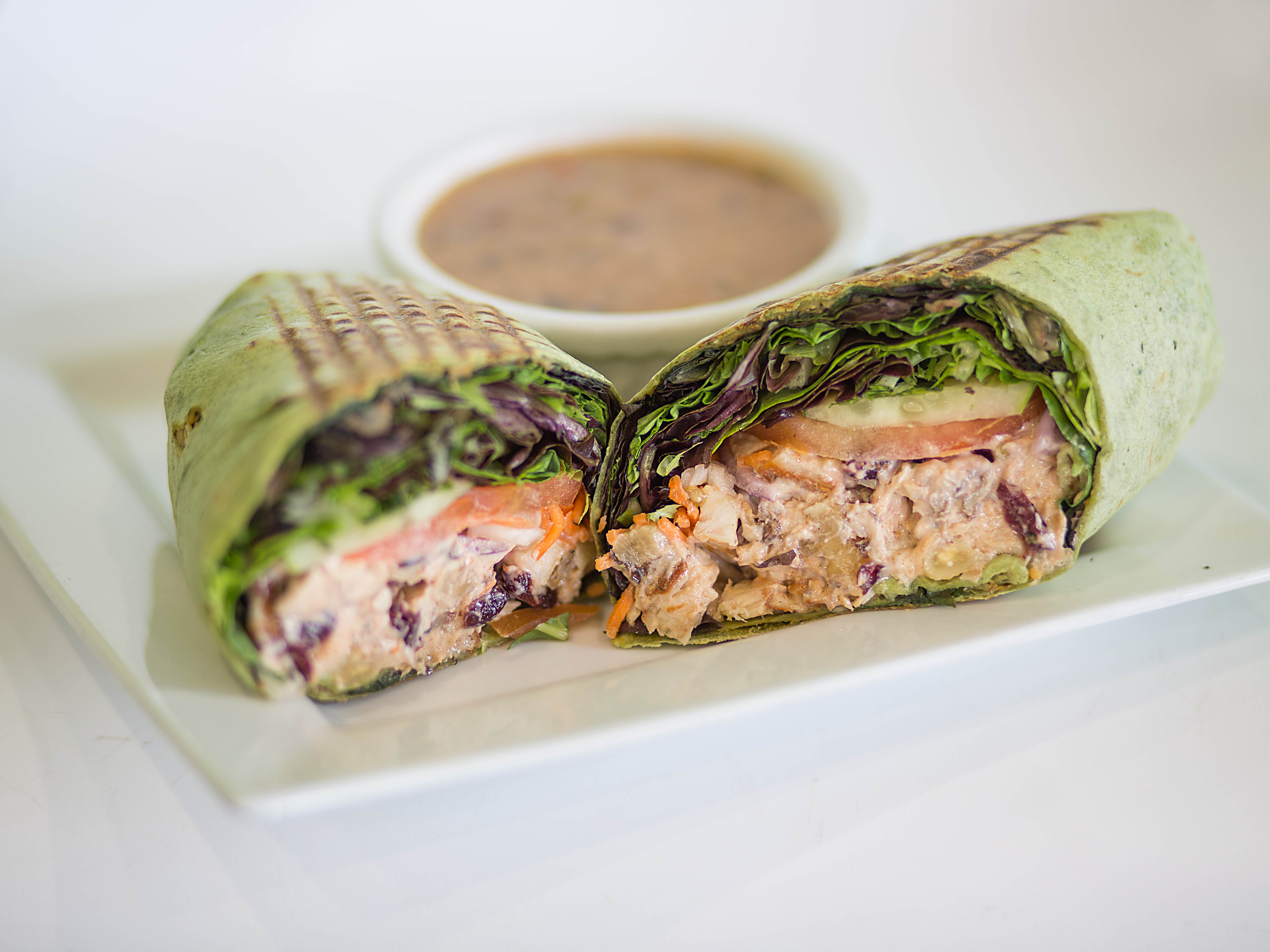 Order Waldorf Wrap food online from Apple A Day Cafe store, Miami Beach on bringmethat.com