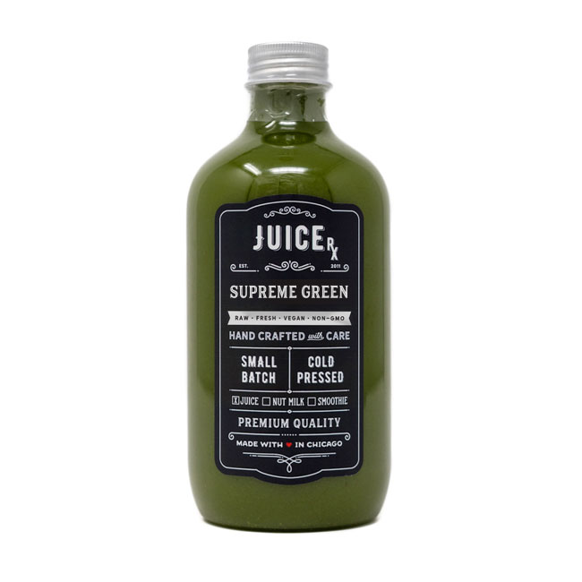 Order Supreme Green food online from Juicerx store, Chicago on bringmethat.com