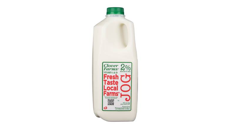 Order Clover Farms 2% Reduced Fat Milk food online from Route 7 Food Mart store, Norwalk on bringmethat.com