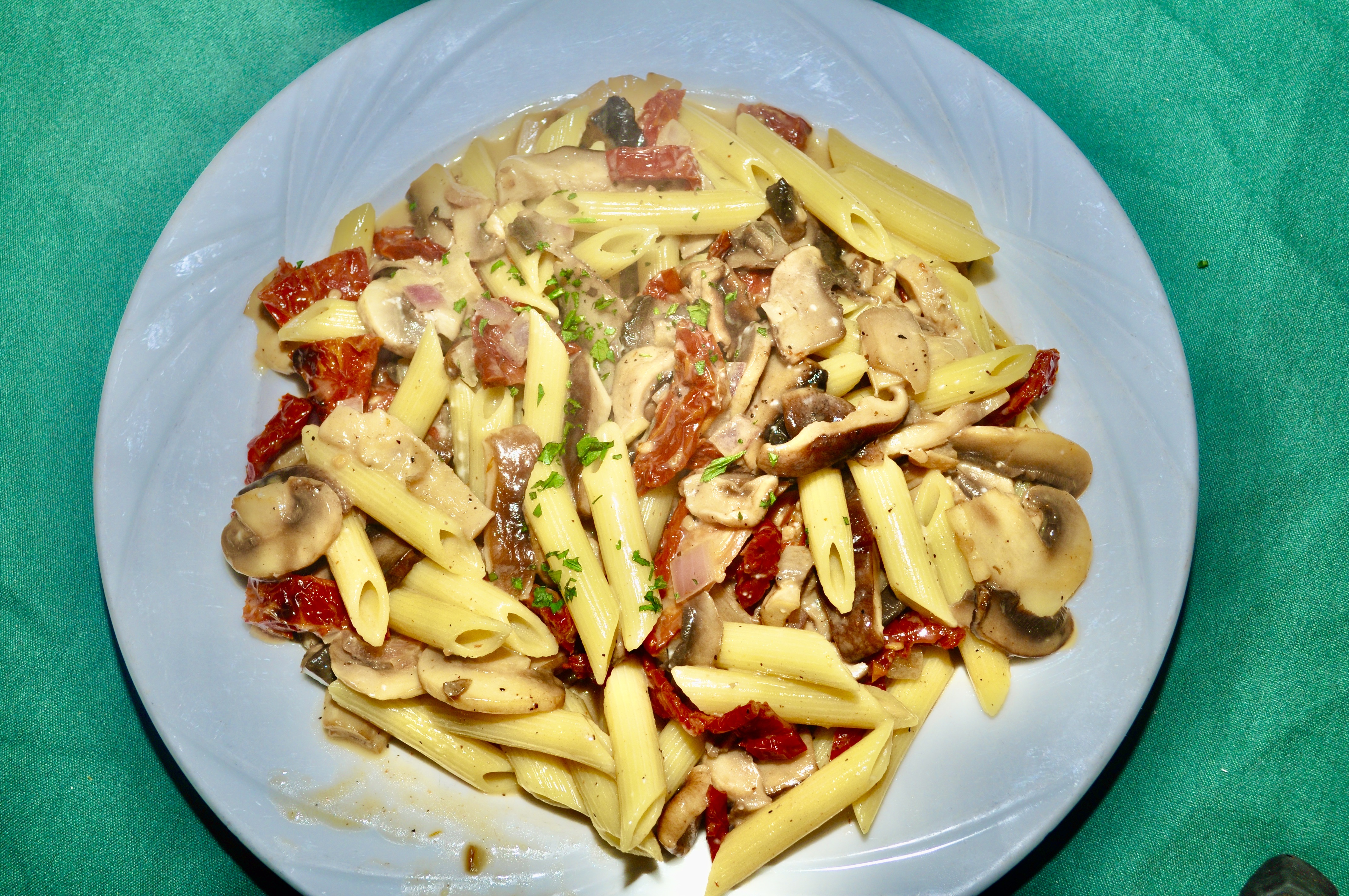 Order Pasta with Wild Mushrooms food online from Illianos Grill store, Norwich on bringmethat.com