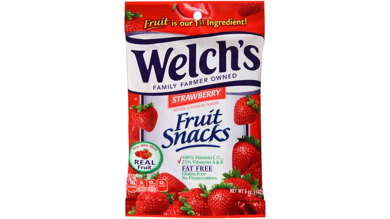 Order Welch'S Strawberry Fruit Snacks 5 OZ food online from Valero Food Mart store, Murrayville on bringmethat.com