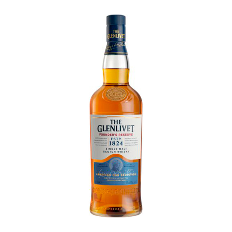 Order The Glenlivet Founder's Reserve, 750 ml. Scotch food online from Grape Hill Liquors store, Brooklyn on bringmethat.com