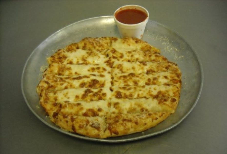 Order Cheese Bread - Small food online from Valentino's Pizza store, Livonia on bringmethat.com