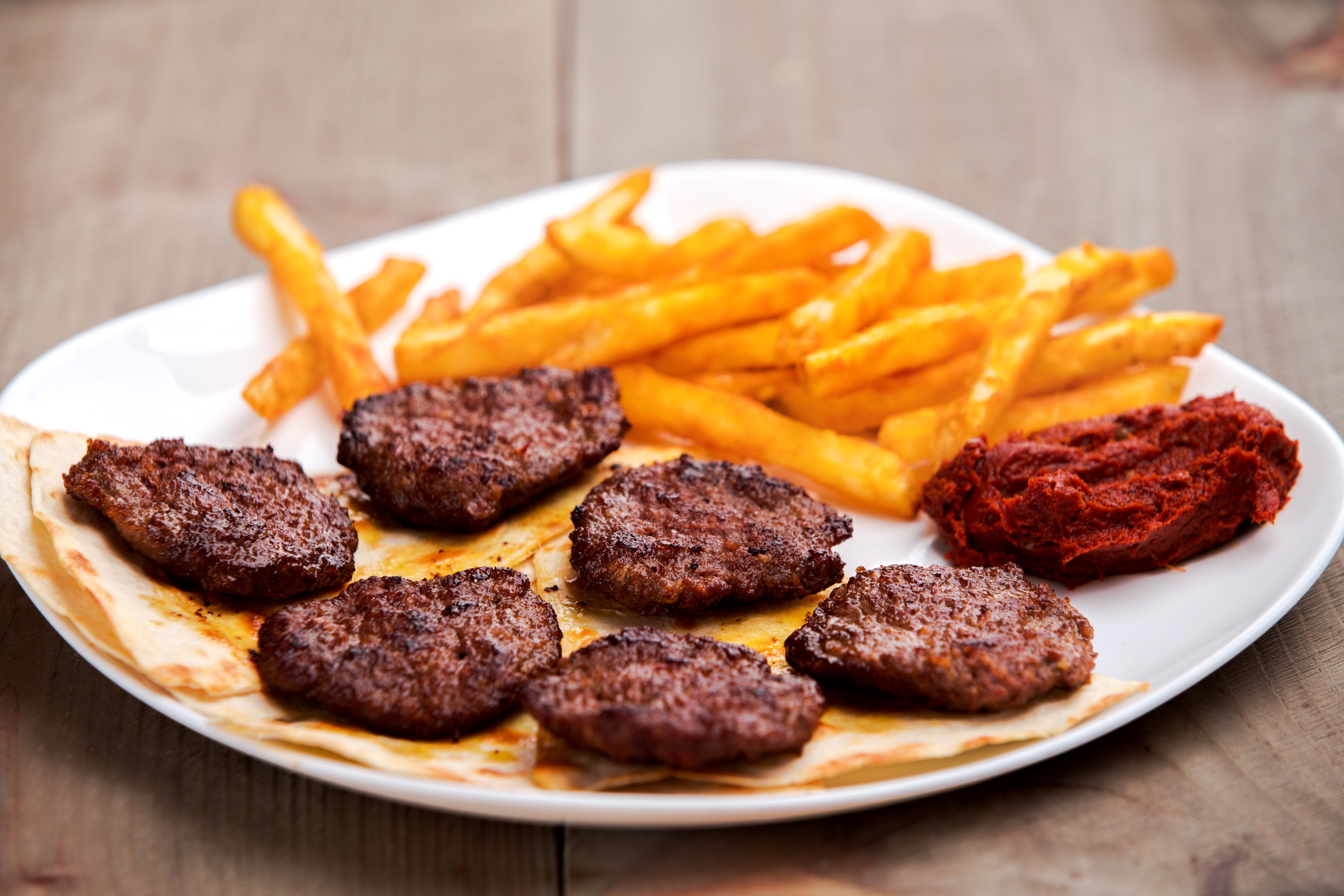 Order Kofte Plate food online from Masal Cafe & Lounge store, Brooklyn on bringmethat.com