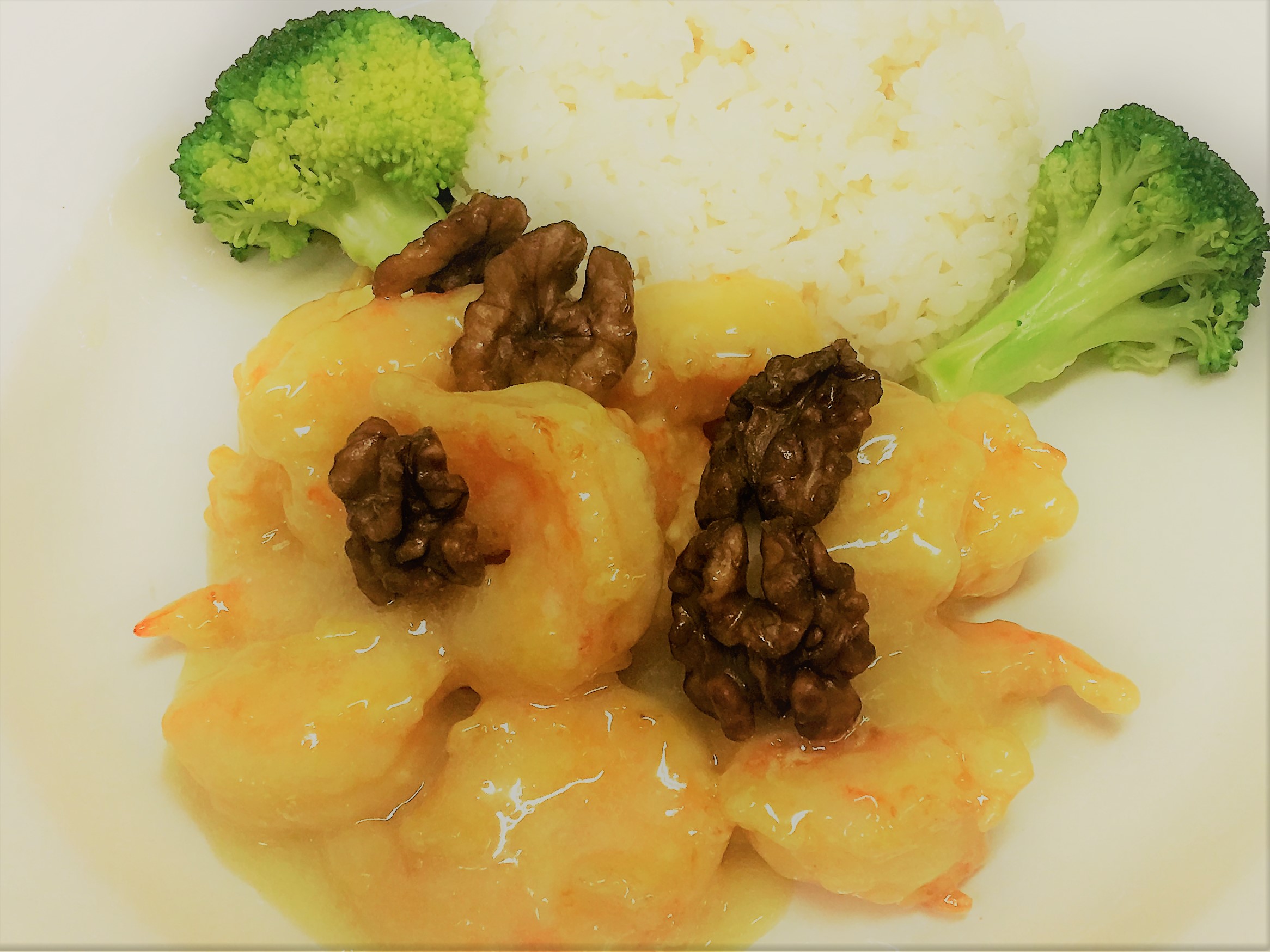 Order Honey Walnut Shrimp(Lunch) food online from Blue Pacific Sushi Grill store, Lancaster on bringmethat.com