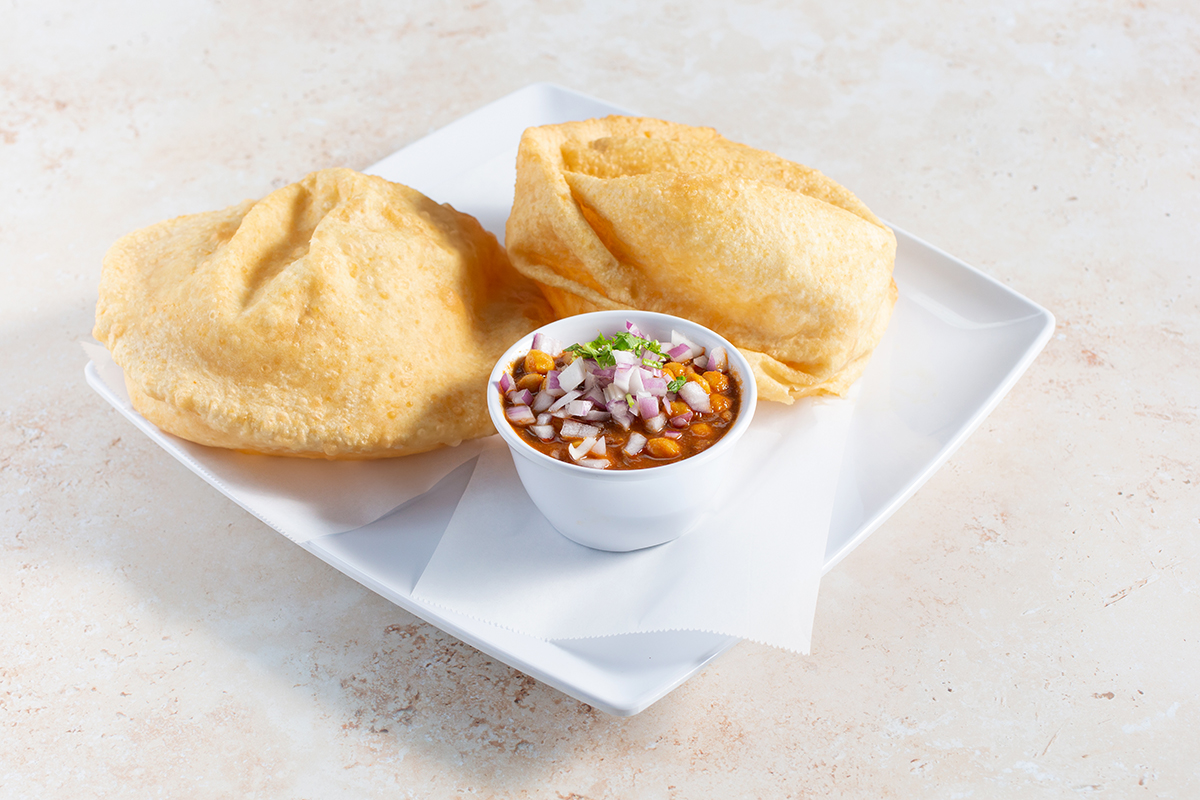 Order 13. Chole Bhatura food online from Tulsi Indian Eatery store, Los Angeles on bringmethat.com