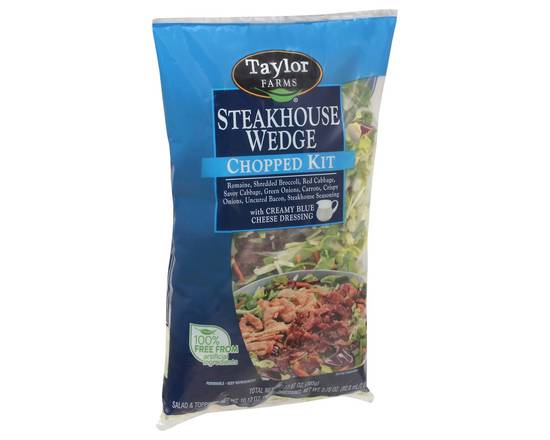Order Taylor Farms · Steakhouse Wedge Chopped Kit (12.9 oz) food online from Albertsons Express store, Yuma on bringmethat.com