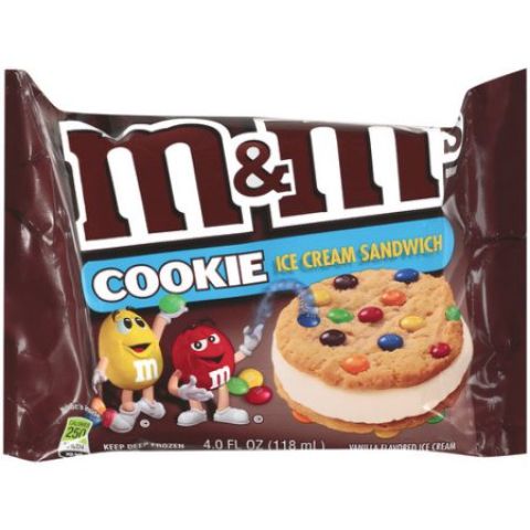Order M&M Ice Cream Cookie Sandwich 4oz food online from 7-Eleven store, Princeton on bringmethat.com