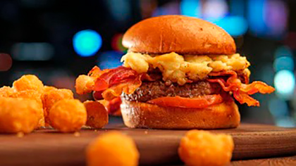 Order America's Burger food online from Hickory Tavern store, Wesley Chapel on bringmethat.com