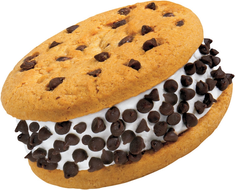 Order Chocolate Chip Ice Cream Sandwich food online from Late Night Cravers store, Ann Arbor on bringmethat.com