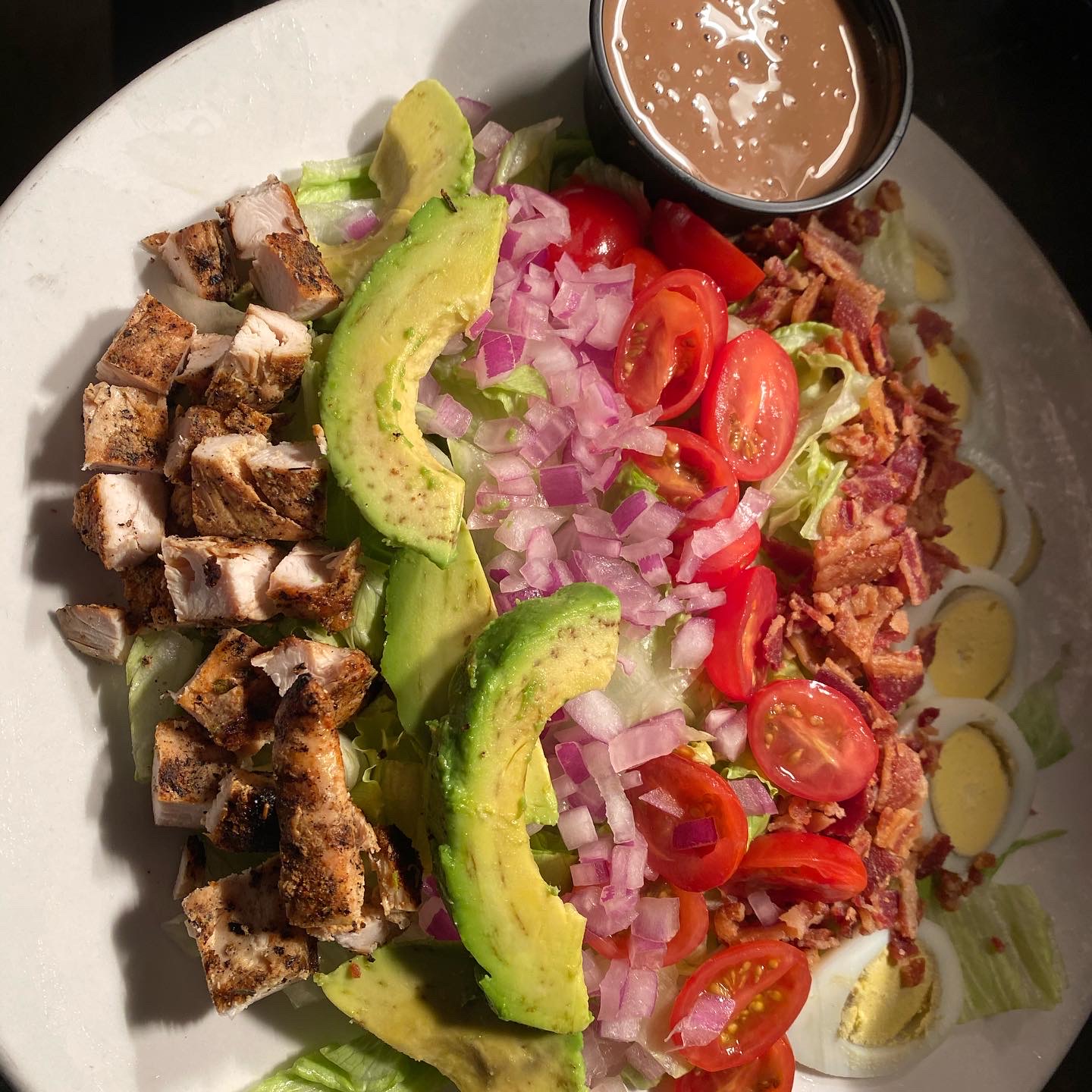 Order Cobb Salad food online from Churchill Pub & Grille store, San Marcos on bringmethat.com