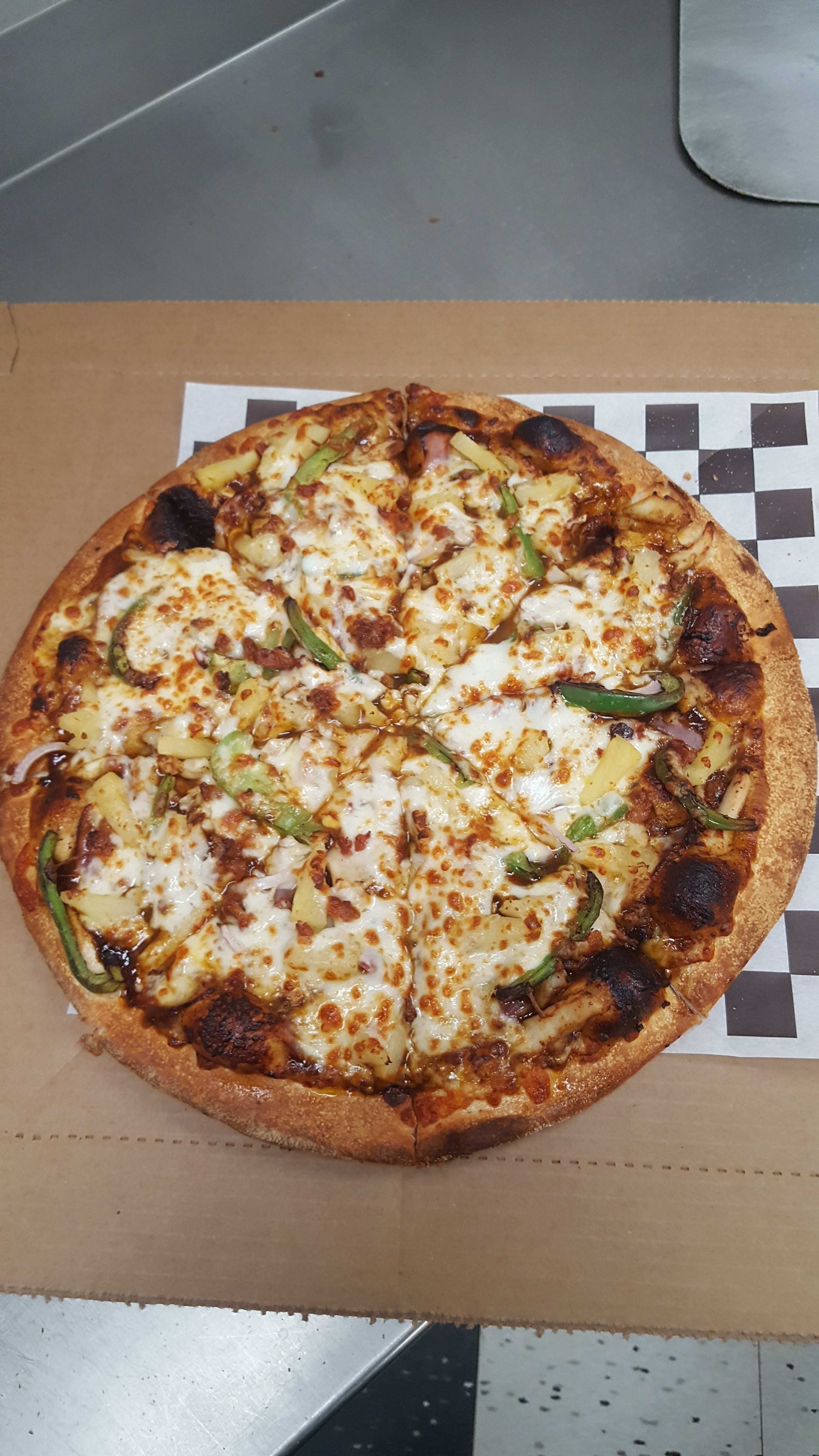 Order The Calypso Pizza - Personal 8" food online from Pete Za store, Grand Forks on bringmethat.com