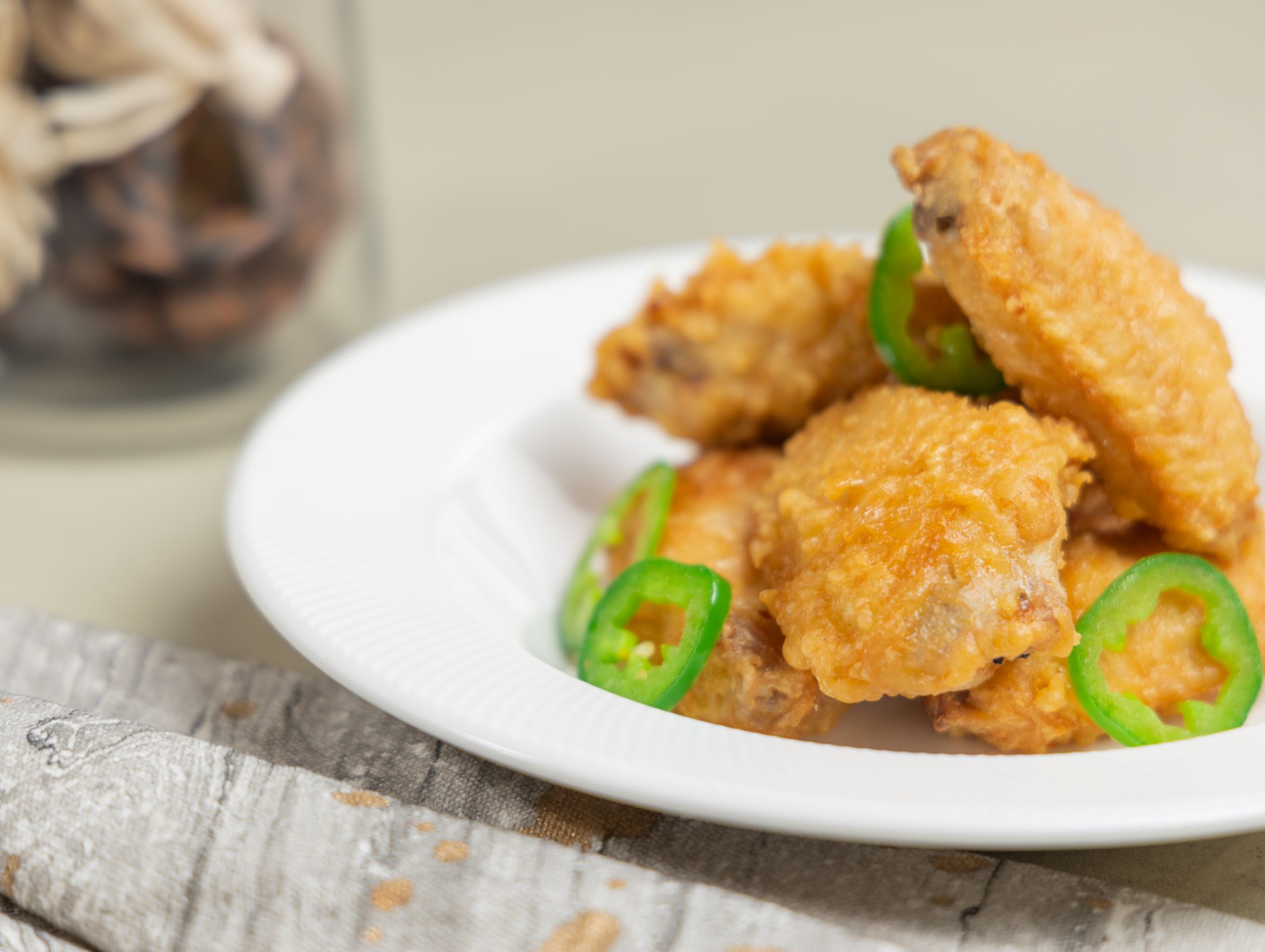 Order A3. Fried Chicken Wings food online from Northern Cafe store, Irvine on bringmethat.com
