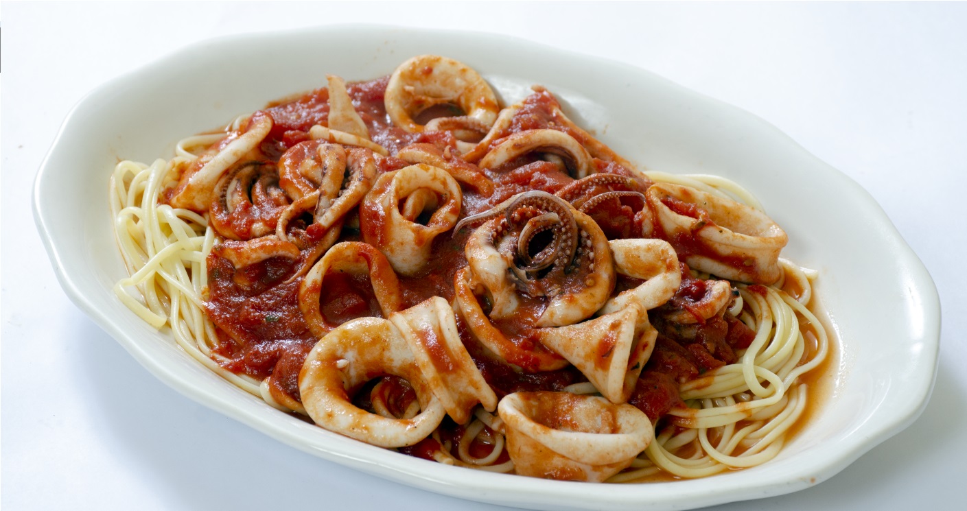 Order Calamari Red with Linguini food online from Pines of Rome store, Bethesda on bringmethat.com