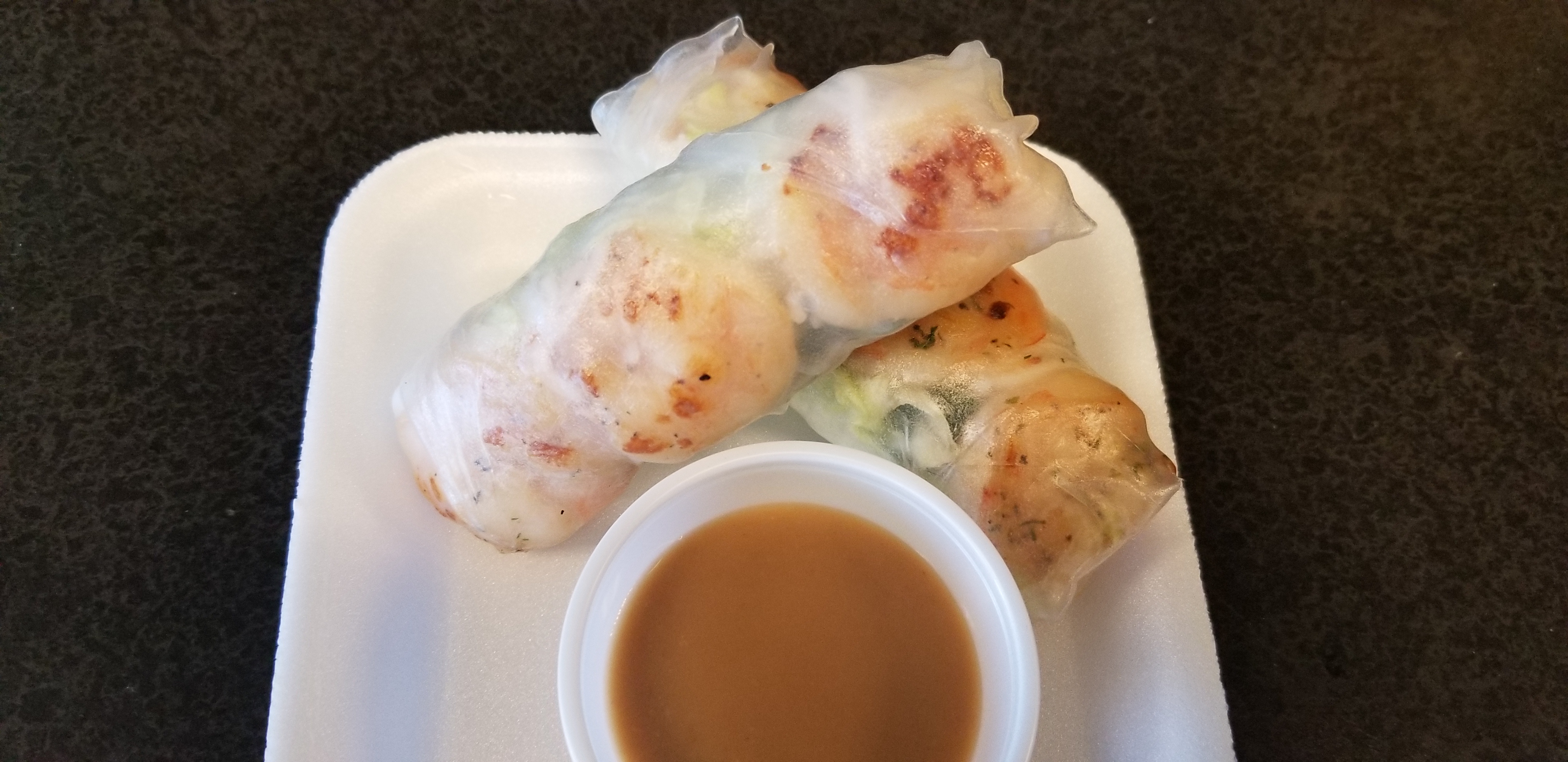 Order Freshly Made Spring Rolls (2) food online from Not Just Pho store, Hurst on bringmethat.com