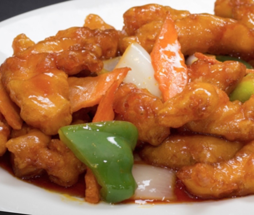 Order Sweet and Sour Chicken (White Meat) food online from China Wall store, Anaheim on bringmethat.com