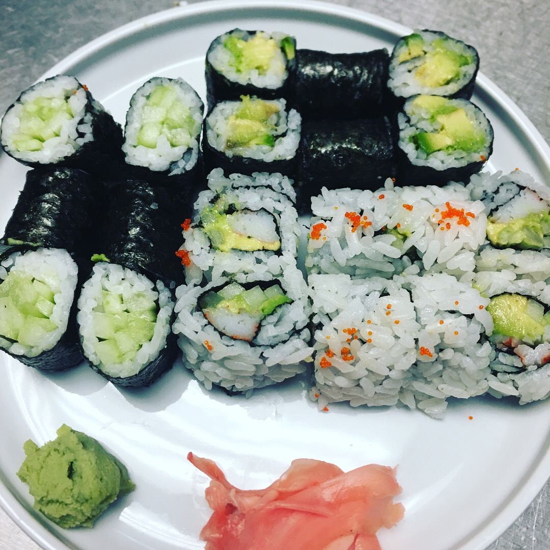 Order Sushi Roll Combo A food online from Oec Japanese Express store, Madison on bringmethat.com