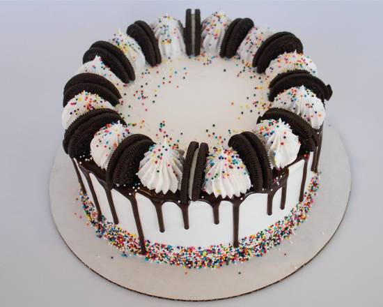 Order Sprinkles ‘n Cream Froyo Cake food online from Sweet Cakes store, Brentwood on bringmethat.com