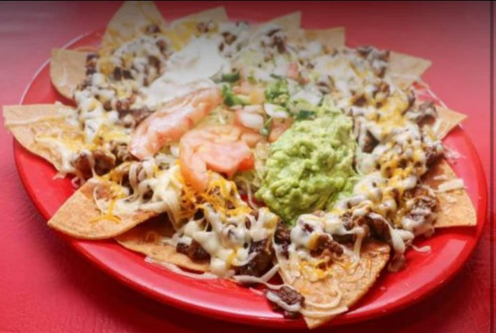 Order Nachos Supreme  food online from Los charritos mexican grill store, Rosenberg on bringmethat.com