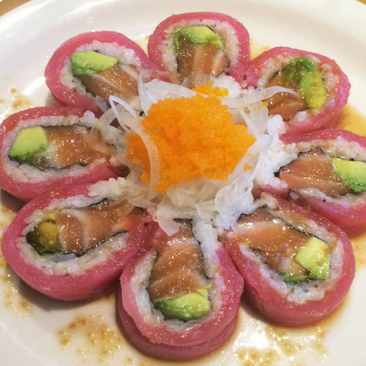 Order Cherry Blossom food online from Roll Star Sushi store, Anaheim on bringmethat.com