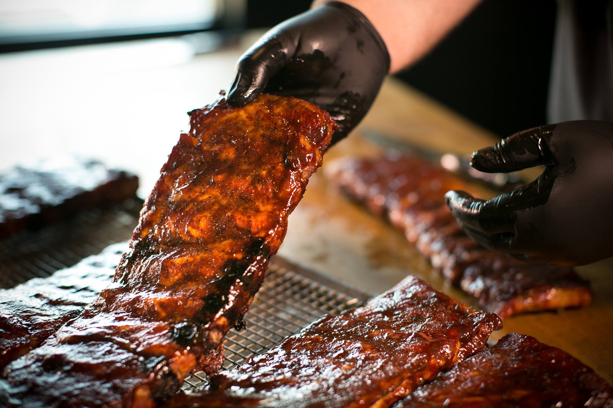 Order Rack of St. Louis Style Dry Rub Ribs food online from The Lookout Bar & Grill store, Maple Grove on bringmethat.com