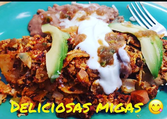 Order Migas  food online from Cuauhtemoc Cafe store, El Paso on bringmethat.com