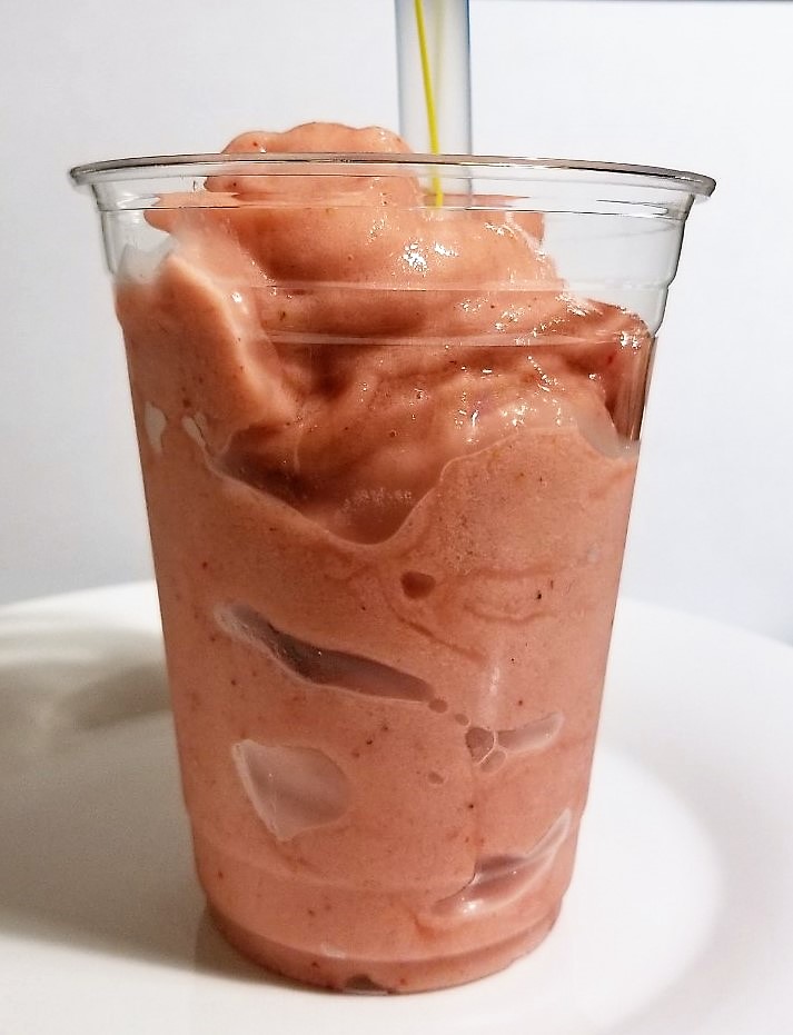 Order 21. Strawberry and Banana Smoothie food online from Pho Hana store, Diamond Bar on bringmethat.com