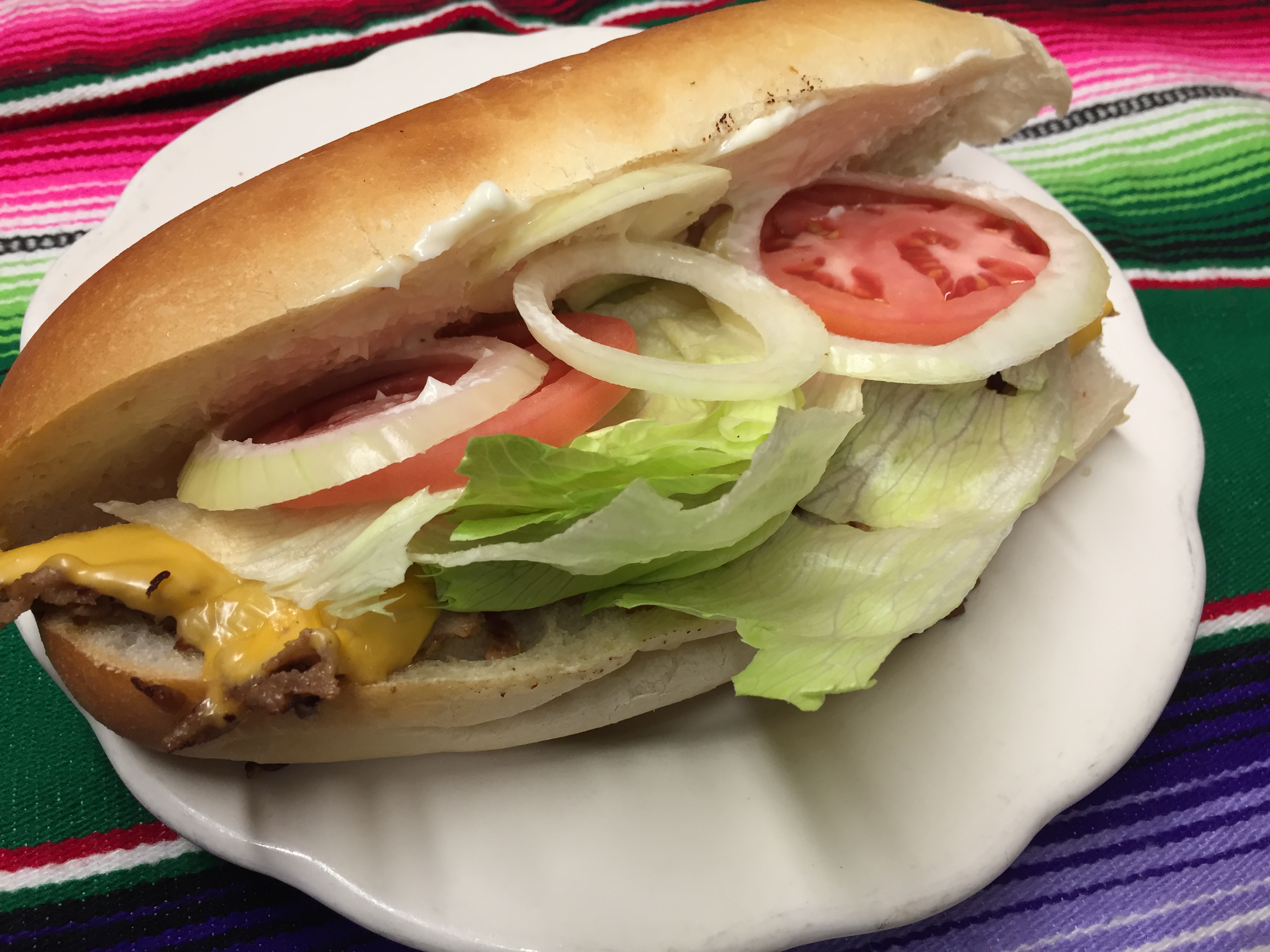 Order CALIFORNIA CHEESE STEAK food online from Montes Cafe store, Seaside Heights on bringmethat.com