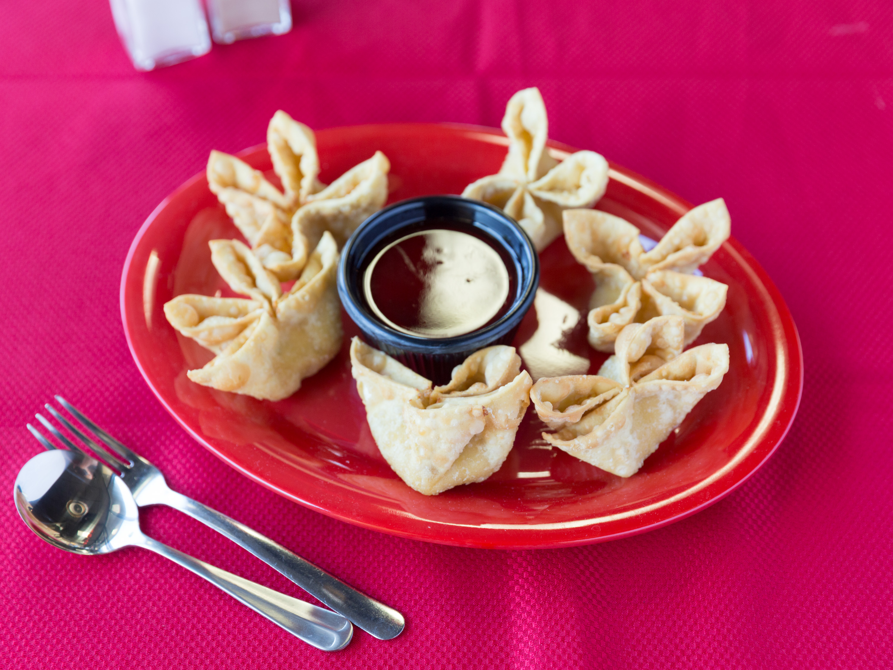 Order Crab Cheese Wontons food online from Chef Chen store, Frisco on bringmethat.com