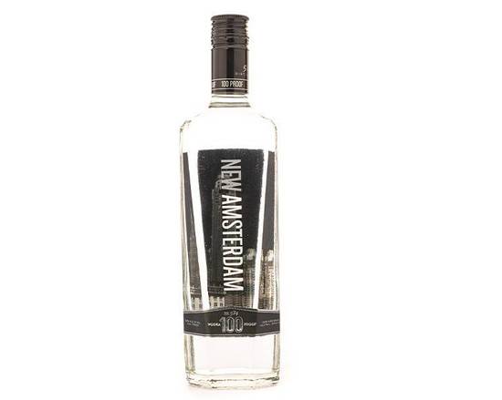 Order New Amsterdam 100 poof 750 ml food online from Express Liquors store, Peoria on bringmethat.com