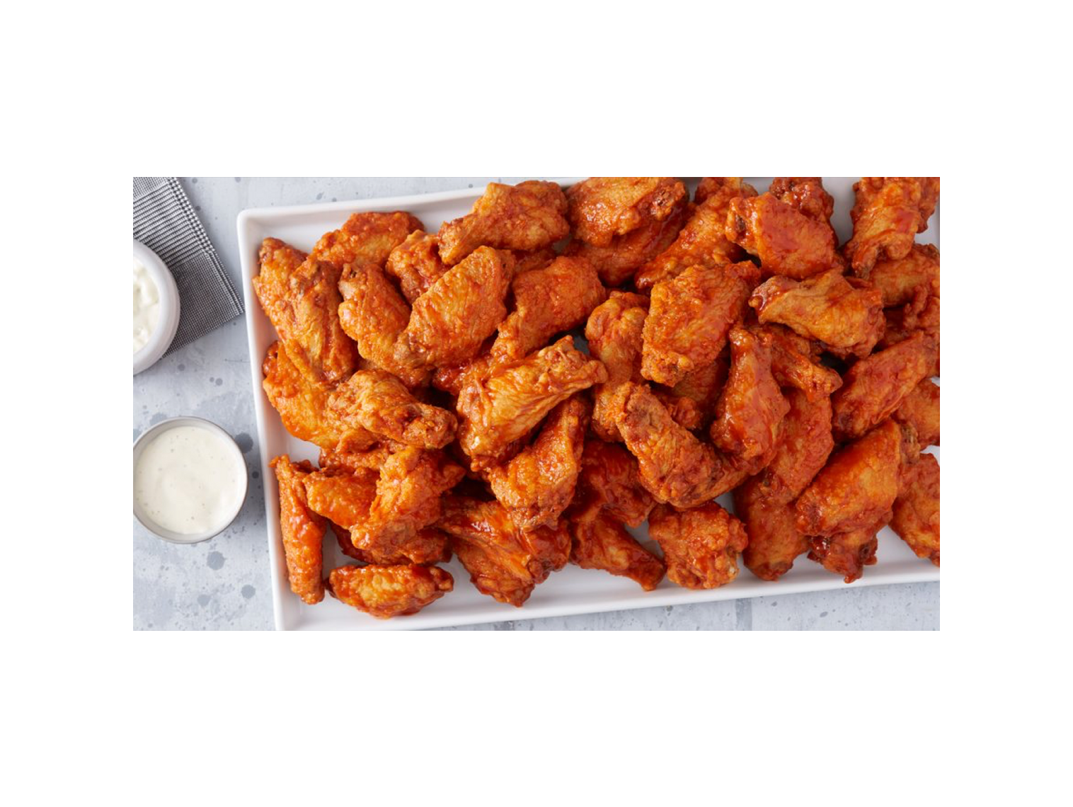 Order 75 Wings food online from Wings Over store, Greenville on bringmethat.com