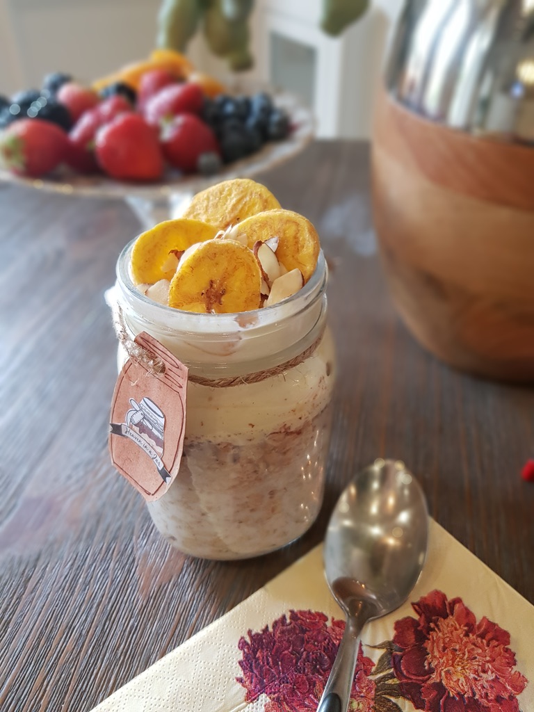 Order Banana Oats  food online from Heaven In A Jar store, Sugar Land on bringmethat.com