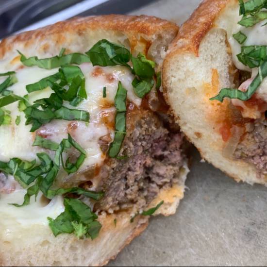 Order Meatball Parm Sandwich food online from Demarco's Sandwiches store, Portland on bringmethat.com