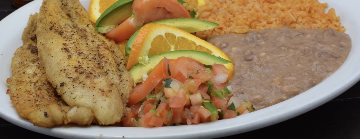 Order Filet de Pescado food online from Los Alcatraces Mexican Restaurant store, Aurora on bringmethat.com