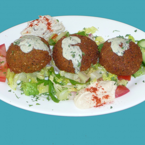 Order Falafel food online from North beach gyros catering store, San Francisco on bringmethat.com