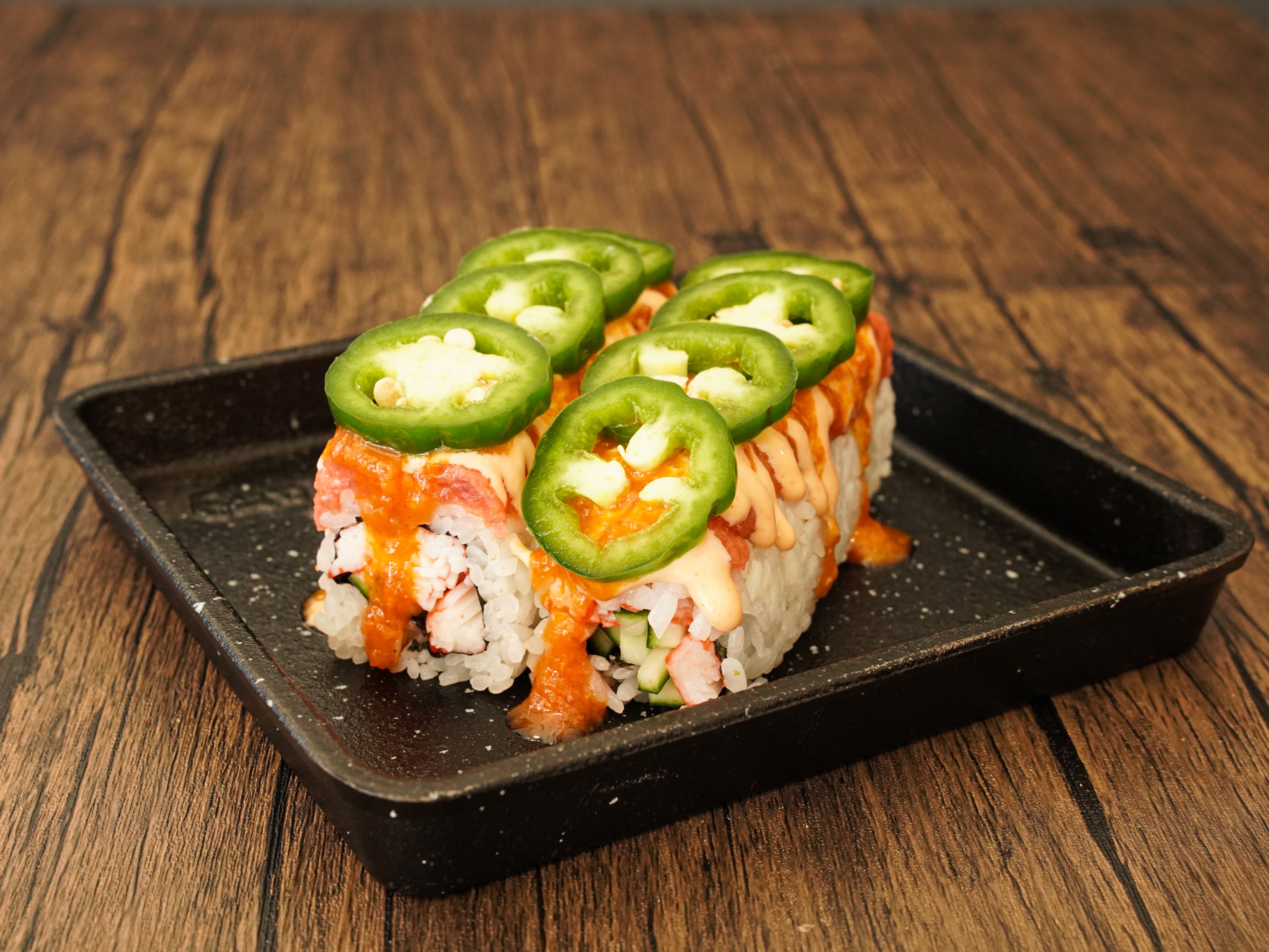 Order Super Fire Roll food online from Roll House Dragon store, Ridgefield Park on bringmethat.com