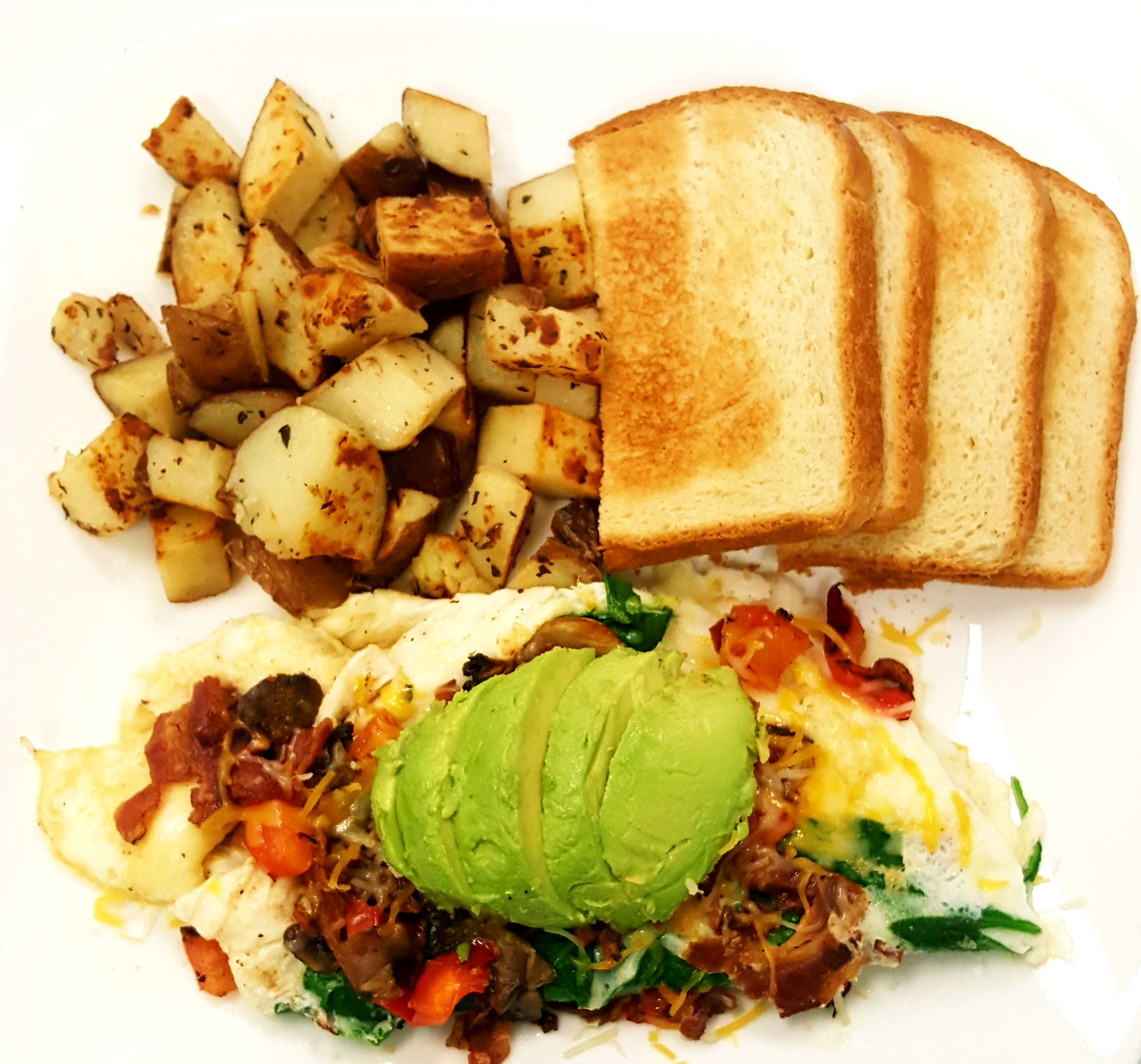 Order Chef's Favorite Omelette food online from Springdale Cafe store, Huntington Beach on bringmethat.com