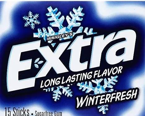 Order Wrigleys Winterfresh Chewing Gum 15 Pieces  food online from Pit Stop Liquor Mart store, El Monte on bringmethat.com